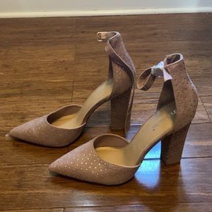 Size 11: Bling heels. Never worn!